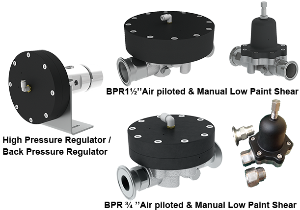 High Pressure Regulator / Back Pressure Regulator