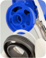 PRO Lite Remove the baffle and the seal to expose the top of the gun before cleaning.