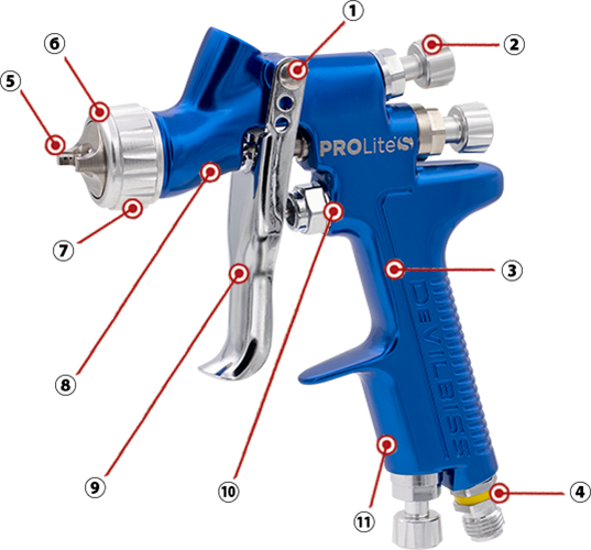 Devilbiss Spray Hand gun - PRO Lite-s