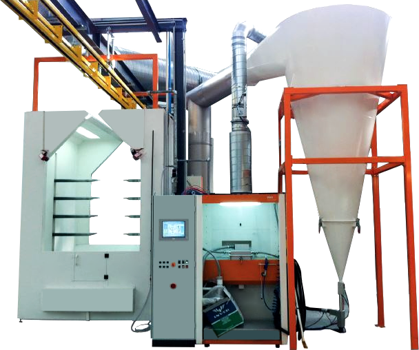 MS FCC Powder Booth System
