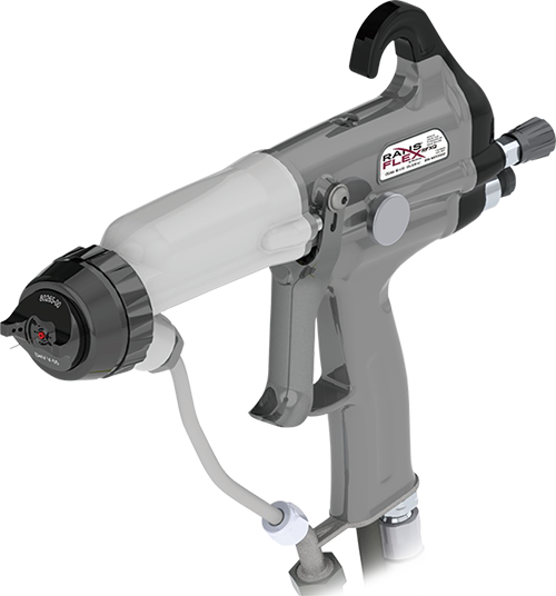 RANSFLEX クイックパターン切替型 RFQ(-45kV) / RFXQ(-65kV）静電塗装スプレーガン